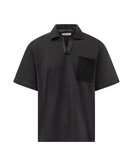 Polo Shirts ATOMOFACTORY de hombre de color Black