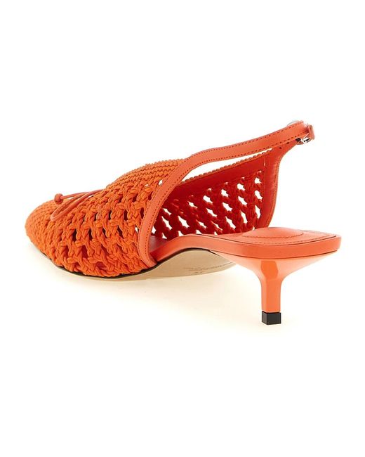 Jacquemus Orange Pumps
