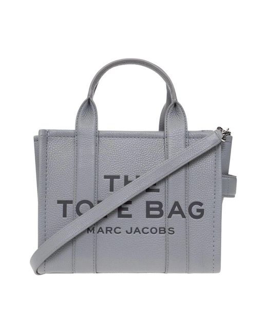 Marc Jacobs Gray The Tote Mini Shopper Bag