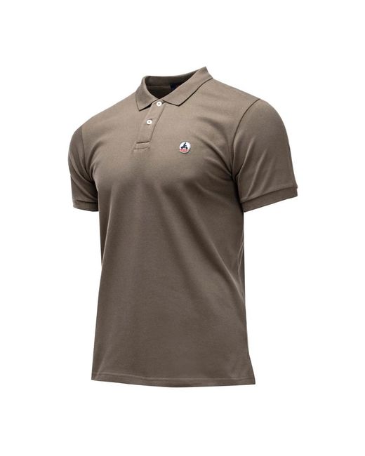 J.O.T.T Tops ,Groen ,Katoen Polo Shirt Ss 23Mpol 10-255 in het Gray voor heren