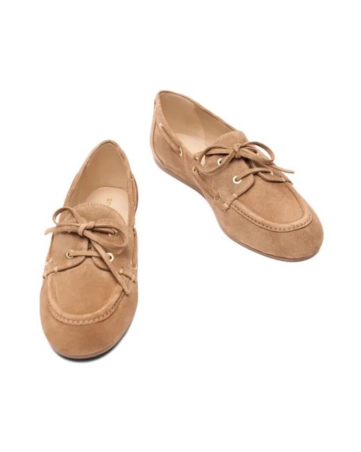 Stuart Weitzman Brown Sailor Shoes