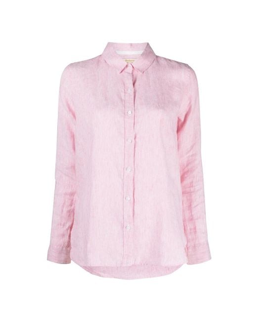 Barbour Marine Shirt in het Pink
