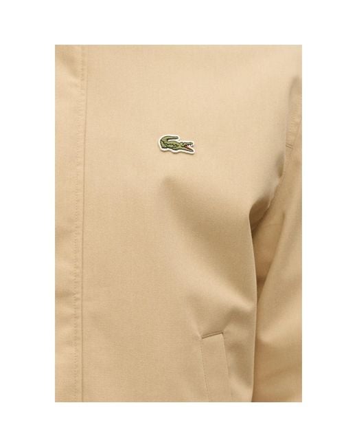 Lacoste Natural Bomber Jackets for men