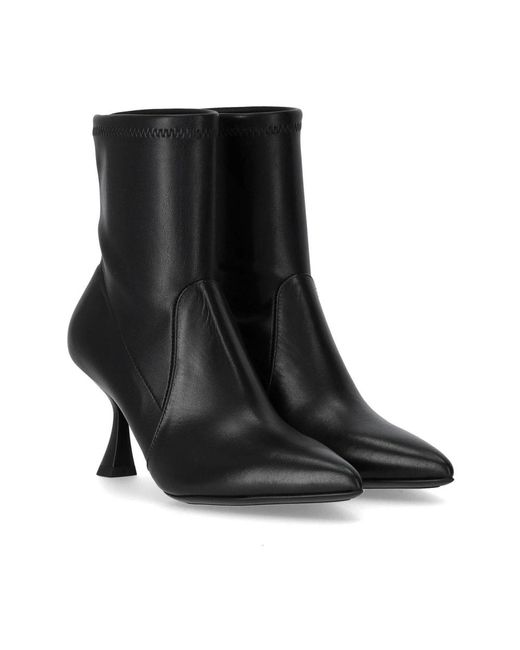 Sergio Levantesi Black Heeled Boots