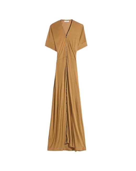 Lemaire Metallic Maxi Dresses