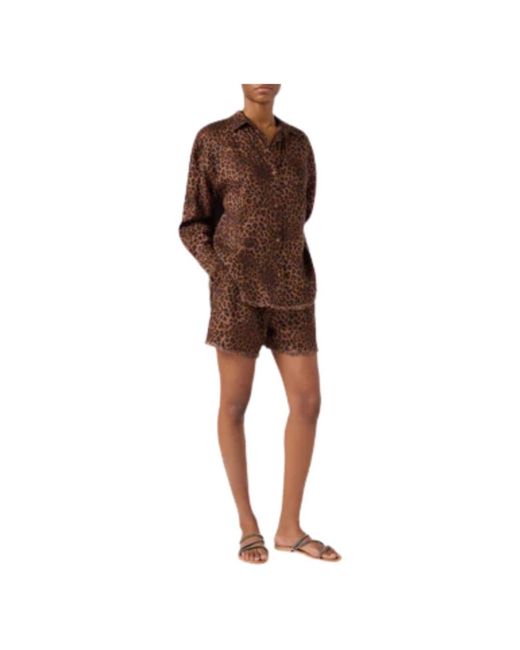 Mc2 Saint Barth Brown Shirts