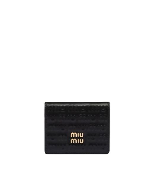 Miu Miu Black Wallets & Cardholders