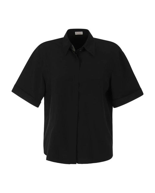 Brunello Cucinelli Black Shirts