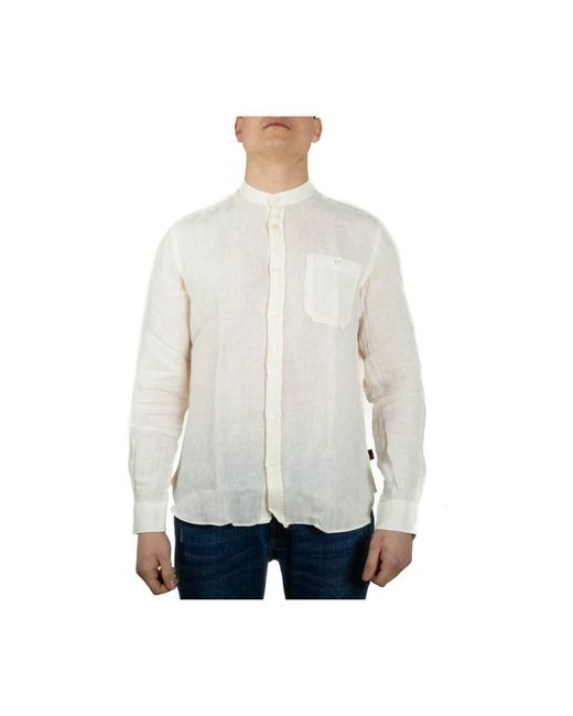 Woolrich White Casual Shirts for men