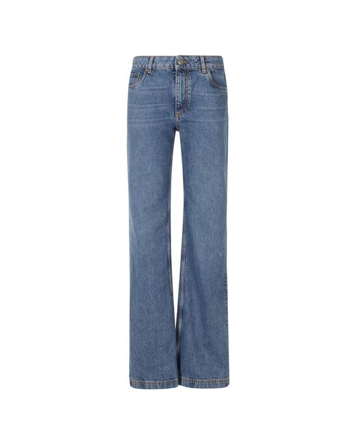 Etro Blue Straight Fit Jeans
