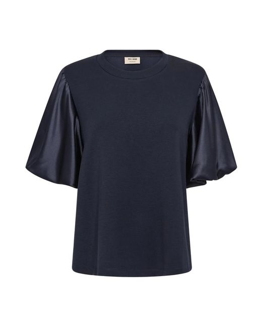 Mos Mosh Blue Mmastin Basic Tee