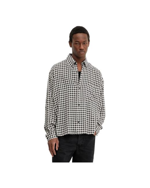Won Hundred Button-Down Hemd in Gray für Herren