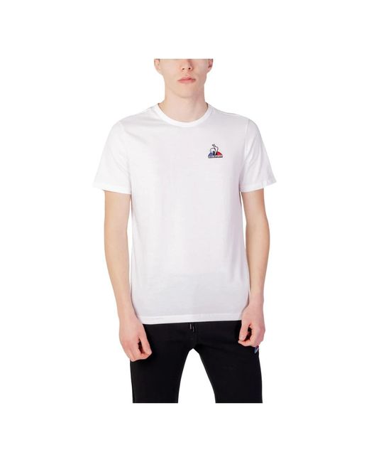 Le Coq Sportif White T-Shirts for men