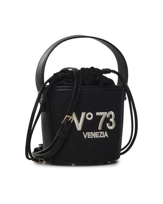 V73 Black Responsibility Bucket Bag