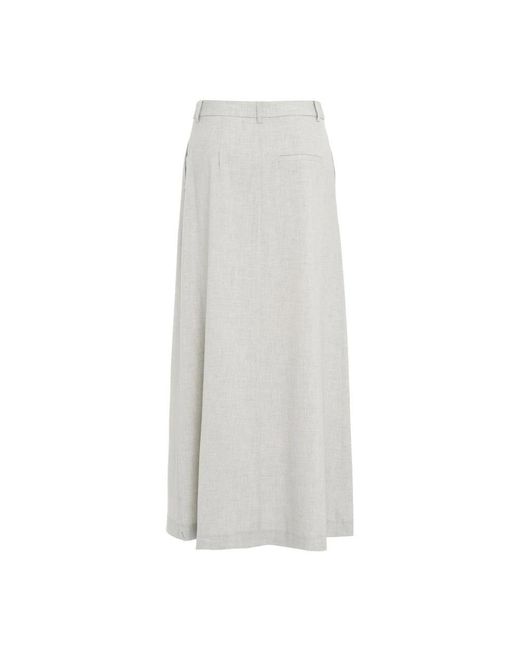 Ottod'Ame Gray Midi Skirts