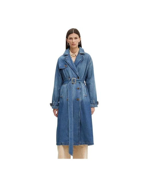 Levi's Trenchcoats in het Blue