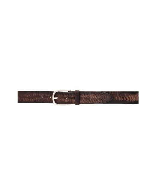 Orciani Black Belts for men