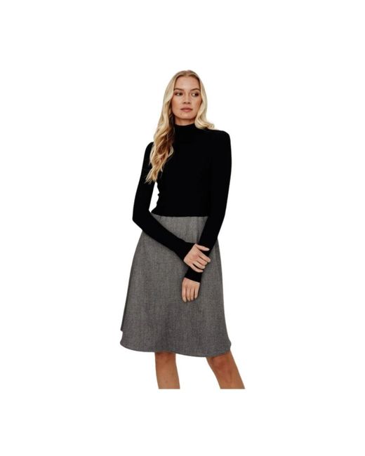 Midi Dresses Pennyblack de color Black