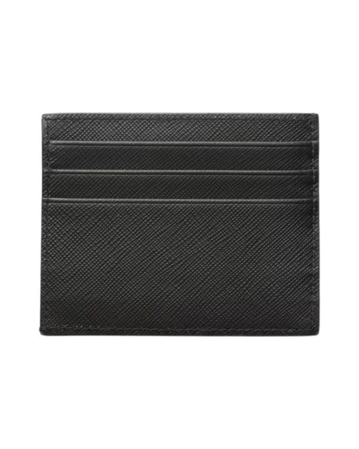 Prada Kartenetui in Black für Herren