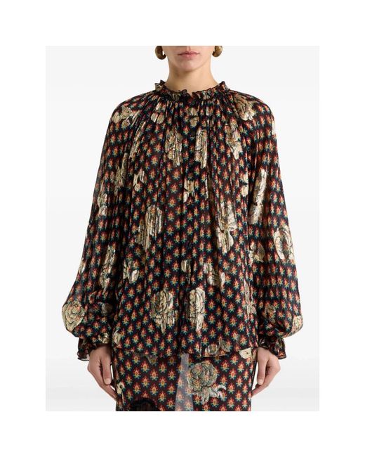 Blouses Etro de color Brown