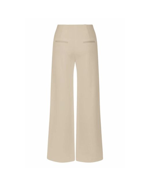 Seductive Verleidelijke Wijde Broek in het Natural