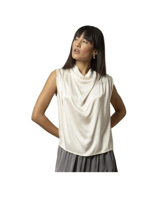 Sleeveless Tops Kocca de color White