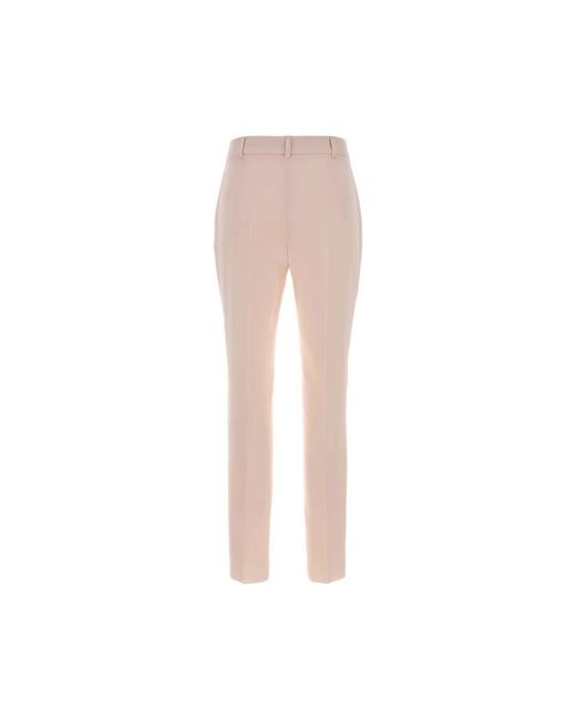 Max Mara Pink Slim-Fit Trousers