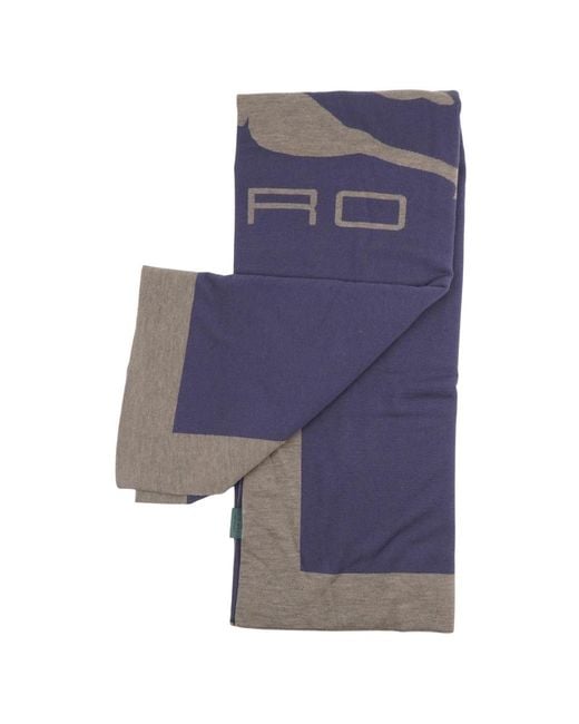 Etro Purple Winter Scarves