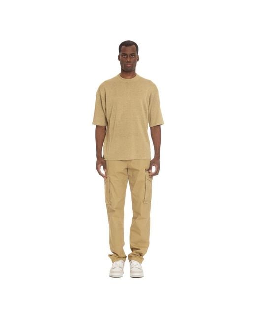 T-Shirts Roberto Collina pour homme en coloris Natural