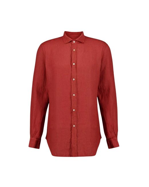 Boglioli Red Casual Shirts for men