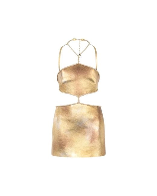 Roberto Cavalli Metallic Party Dresses