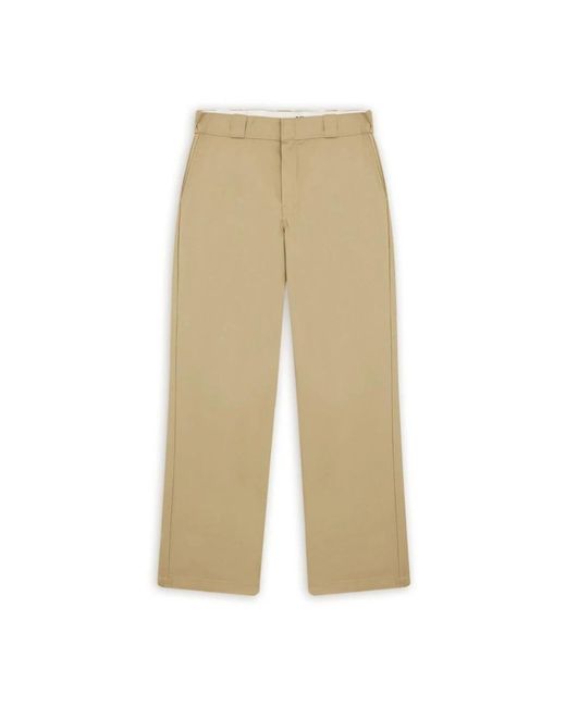 Dickies Broeken ,Katoen Rechte Broek in het Natural voor heren