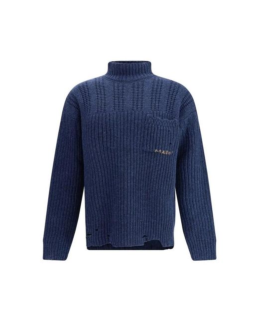 Marni Turtlenecks in het Blue voor heren