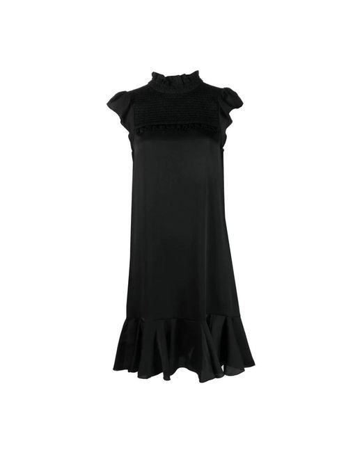 See By Chloé Black Midi Dresses