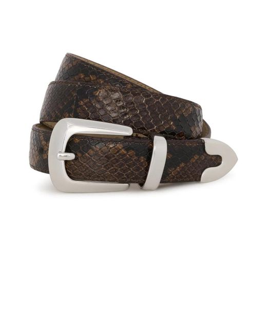 Belts Gestuz de color Metallic