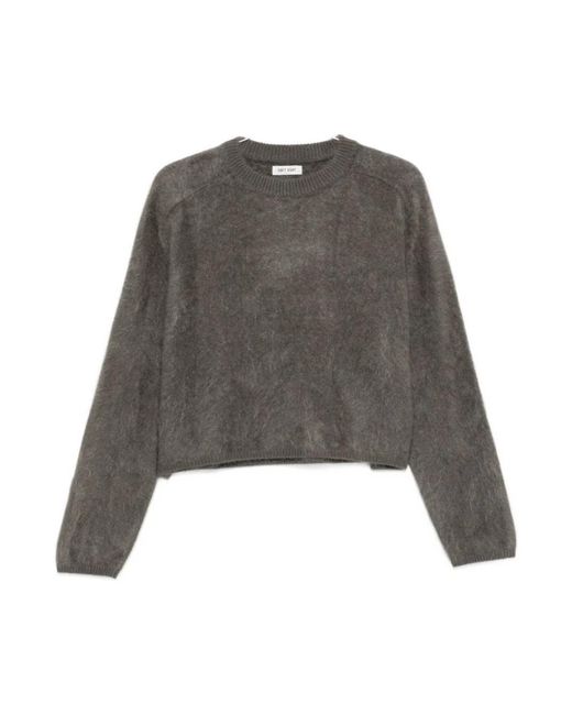 Soft Goat Gray Cashmere Knitwear