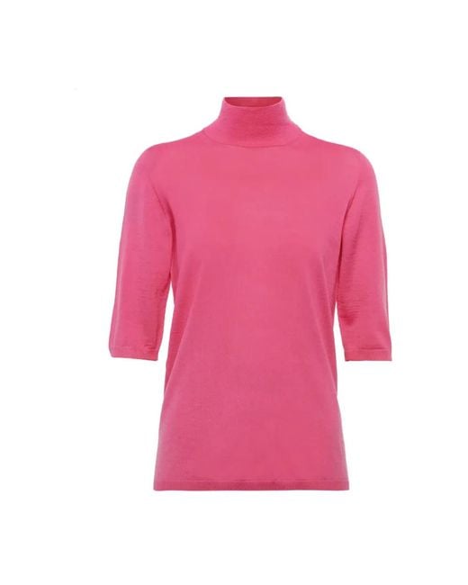 Max Mara Turtlenecks in het Pink