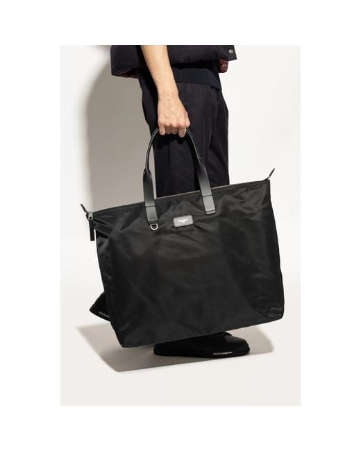 Tote Bags Dolce & Gabbana de hombre de color Black