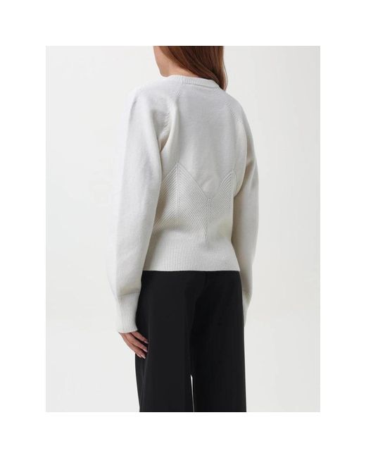 Alexander McQueen Gray Round-Neck Knitwear