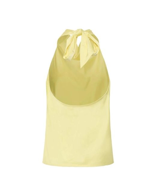 Gestuz Mouwloze Tops in het Yellow