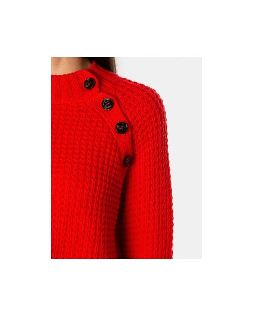 Weekend by Maxmara Red Round-Neck Knitwear
