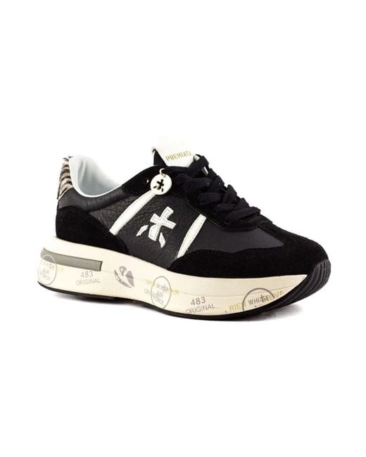Premiata Black Sneakers