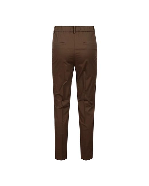 Incotex Brown Slim-Fit Trousers