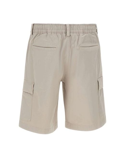 Boss Gray Casual Shorts for men