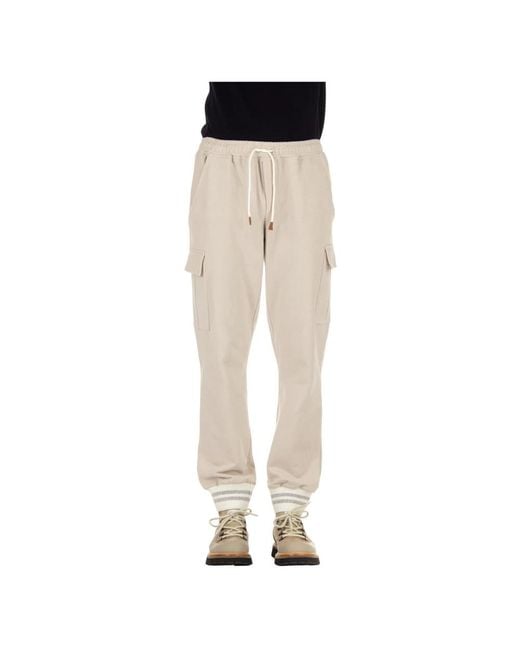 Eleventy Natural Sweatpants for men