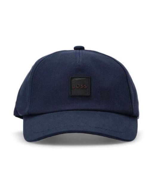 Boss Blue Caps for men