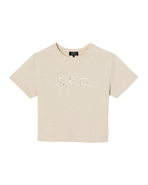 A.P.C. Natural T-Shirts