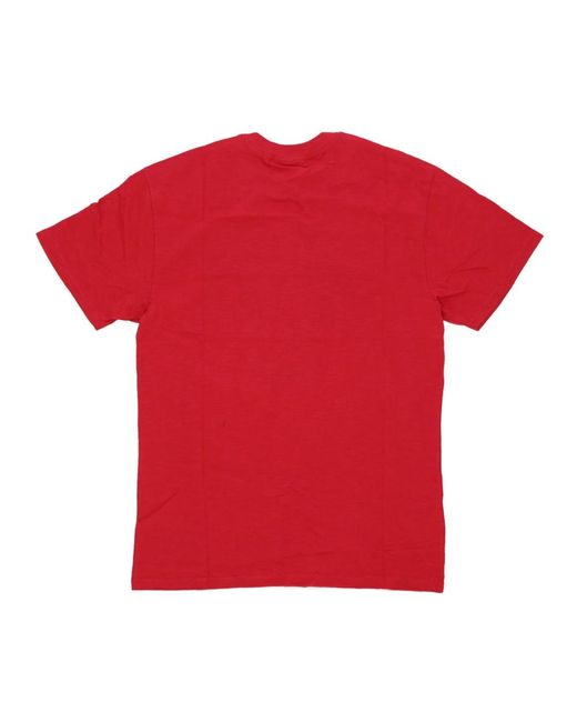 Mitchell & Ness Tops ,Rood ,Katoen Philadelphia 76Ers Nba Tee in het Red voor heren
