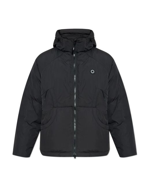 KENZO Jassen ,Zwart ,Pufferjack Met Logo in het Blue voor heren