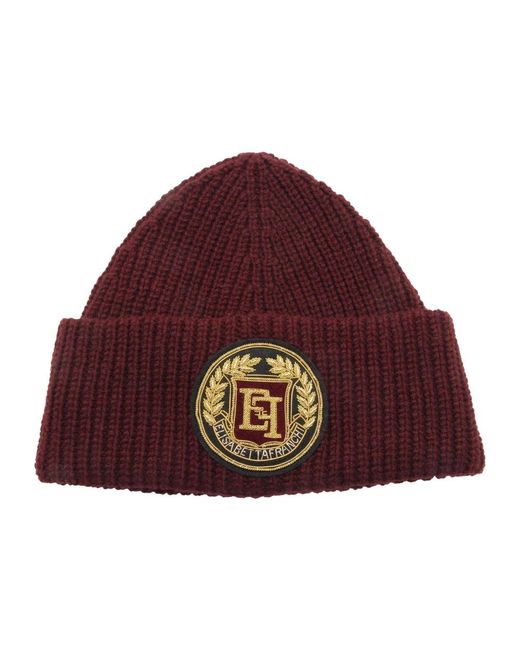 Elisabetta Franchi Red Beanies